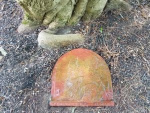 Mystery Plaque at the Inn on Putney road in Brattleboro, Vermont