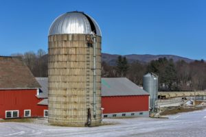  farmers market supplied by farms in Vermont in the winter