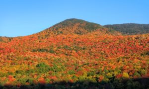 Vermont mountains spectacular fall foliage