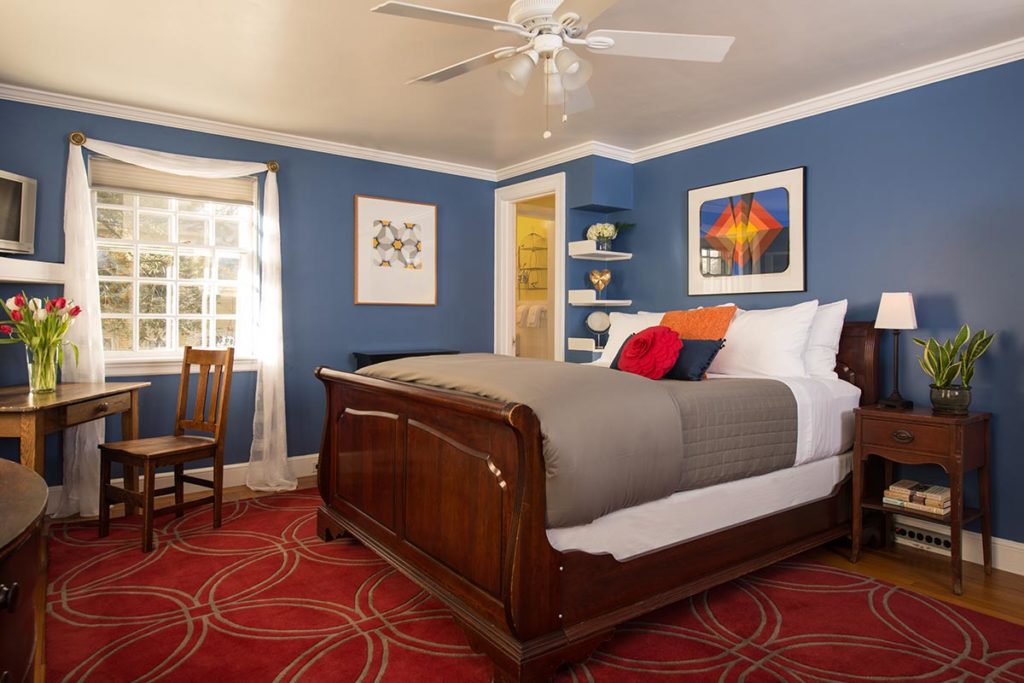 One of the romantic Guest rooms at our Vermont Bed and Breakfast, which is the perfect, cozy place to enjoy a romantic Vermont Getaway