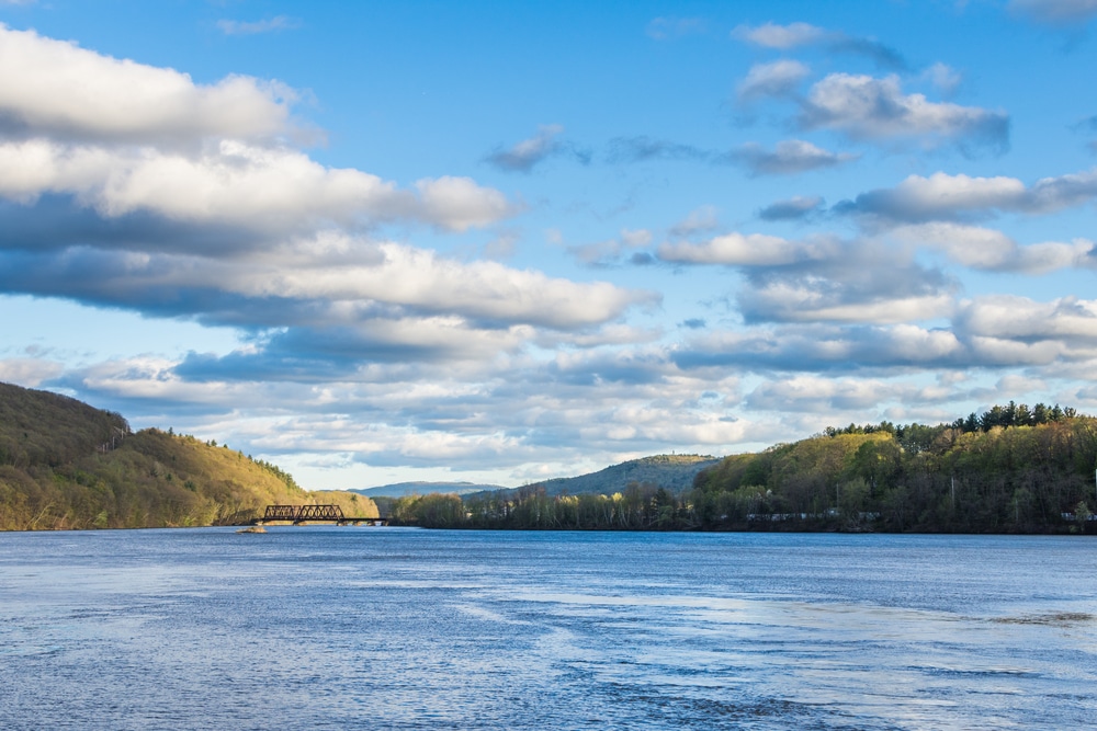 Beautiful view of the Connecticut River while enjoying all of the wonderful things to do in Brattleboro VT