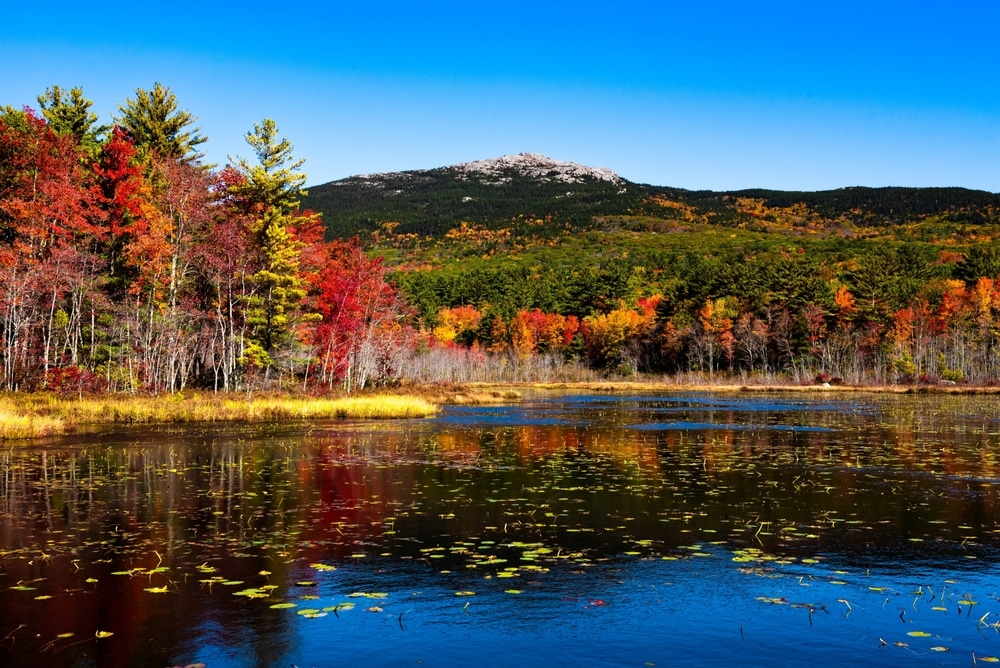 Great Hiking Trails in Brattleboro, Vermont to Explore This Fall 4 Mount Monadnock,, lake and fall color in Vermont. One of the best hiking trails in Brattleboro.